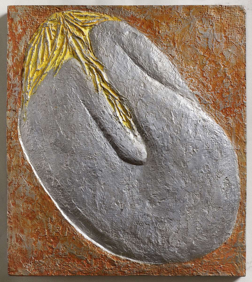 2011,Zrod ,cín,31x27 cm