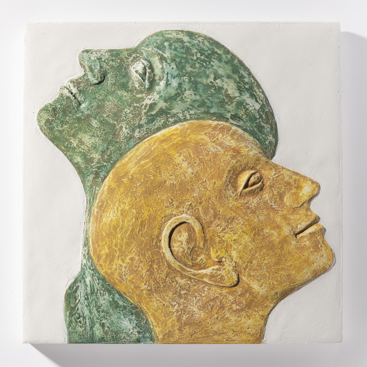 2014, Souznění IV, sklo-cement, 30x30 cm, 2014, Harmony IV, glass-cement, 30x30 cm