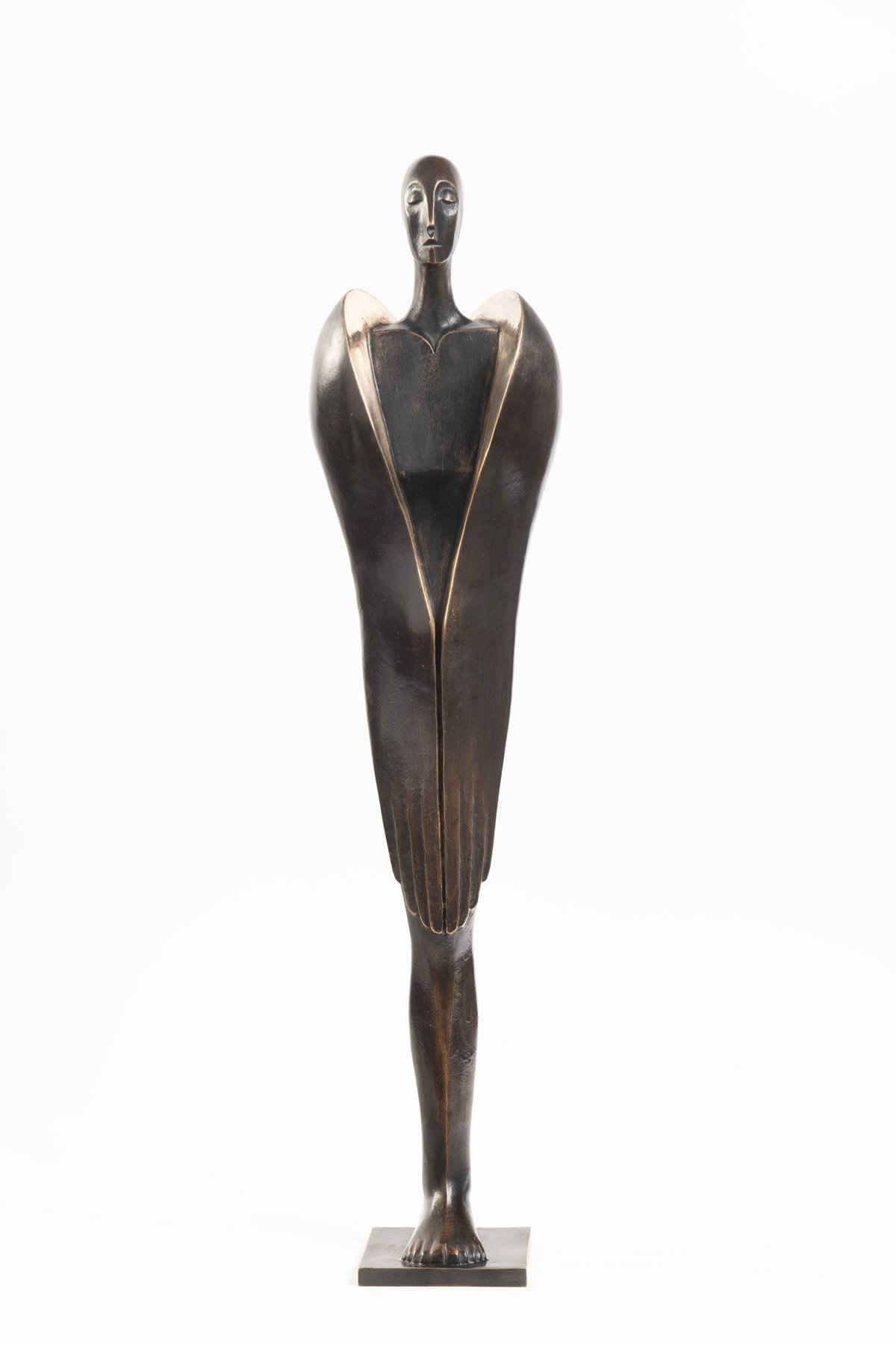 2021, ANDĚL-STRÁŽCE, BRONZ, 68 CM, 2021, GUARDIAN ANGEL, BRONZE, 68 CM.jpg