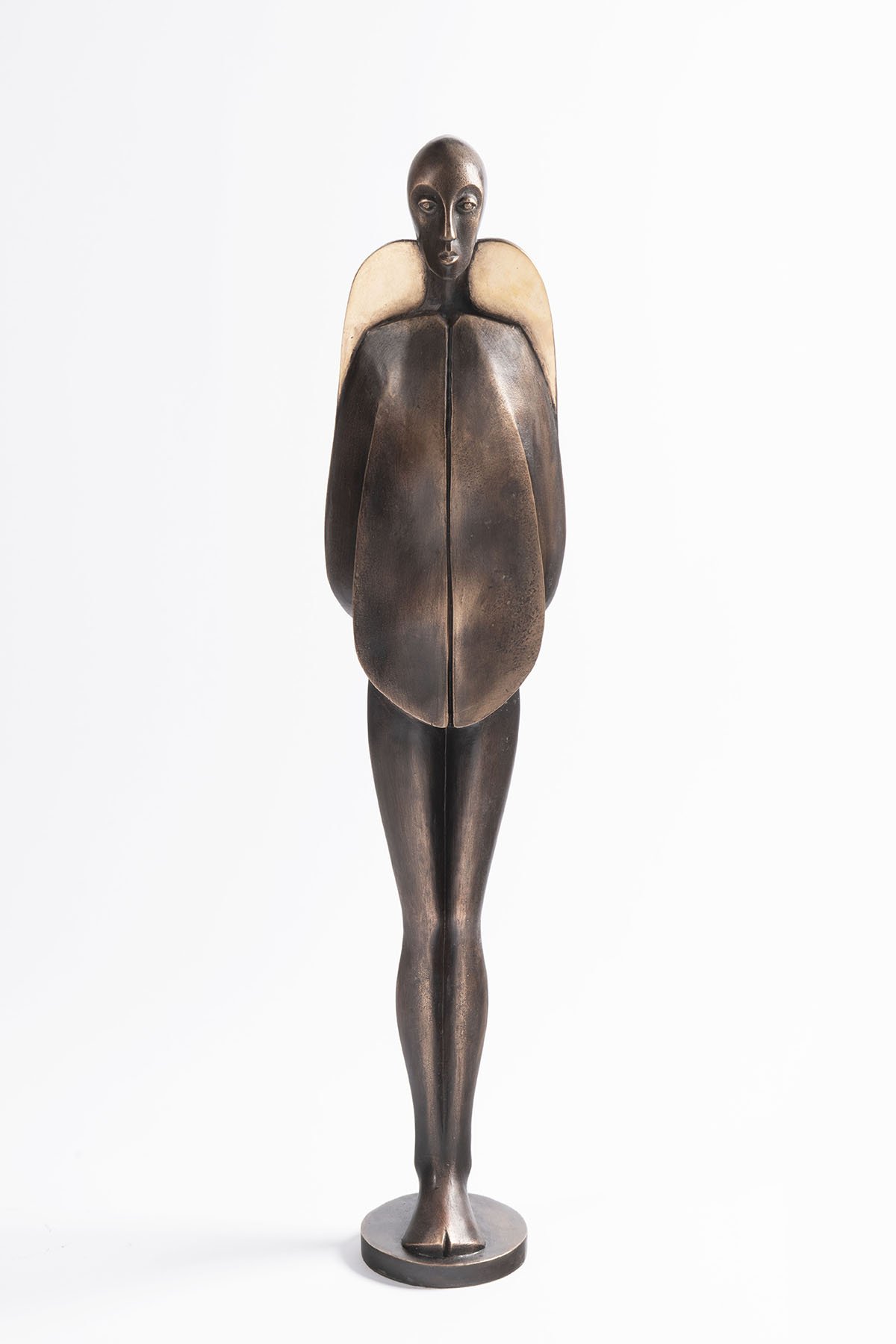 Andělské stvoření, 69 cm, Bronz, Angelic Being, 69 cm, Bronze