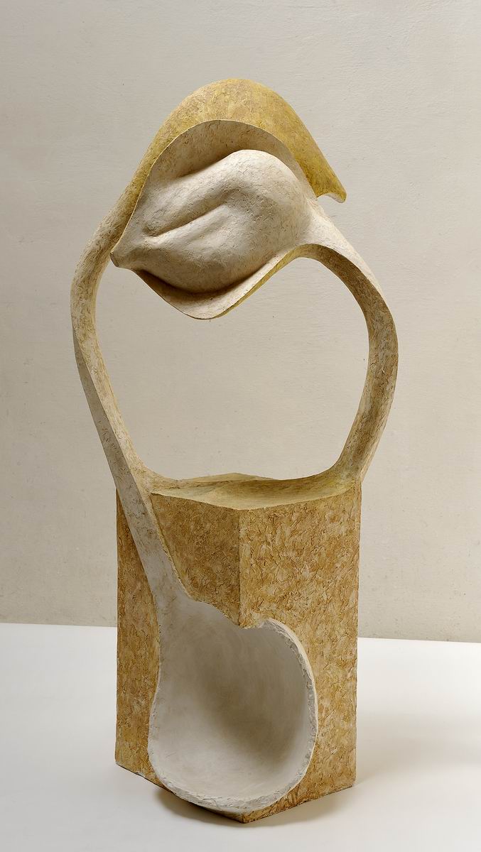 2008,Plod země-zrod ,sádra, 155 cm