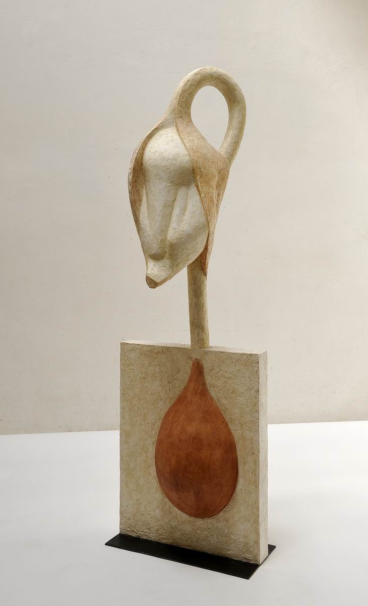 2008,Socha pro Ondřeje ,sádra, 161 cm