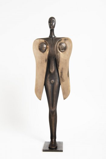 2021, ANDĚL ZROZENÍ, BRONZ, 68 CM, ANGEL OF BIRTH, BRONZE, 68 CM.jpg