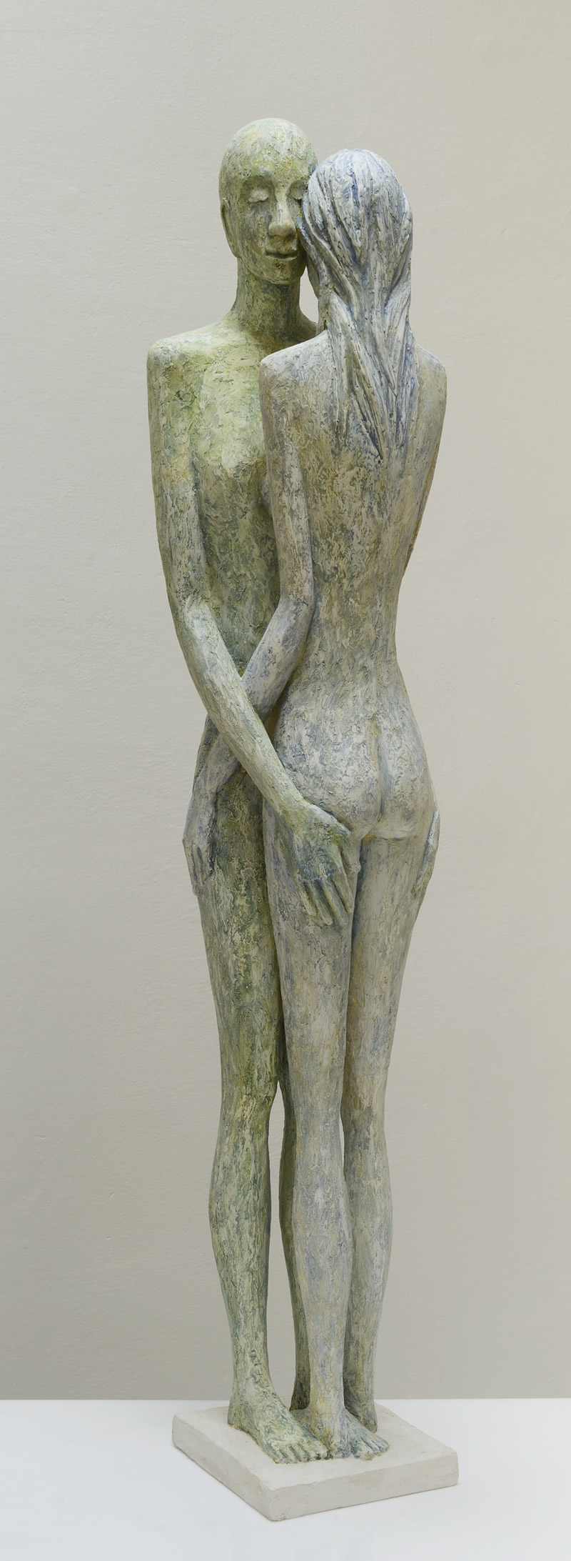 2015, Souznění II, sklo-cement, 123 cm,2015, Harmony II, glass-cement komposite, 123 cm.jpg