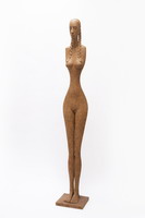 2017 Dívčí torzo III, bronz, 218cm, 2017 Girľs torso III, bronze, 218 cm